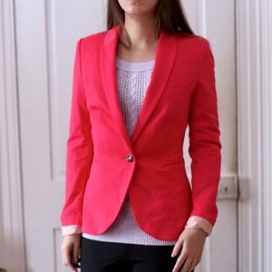 SALE Last Chance: Red Cotton Jersey Blazer H&M